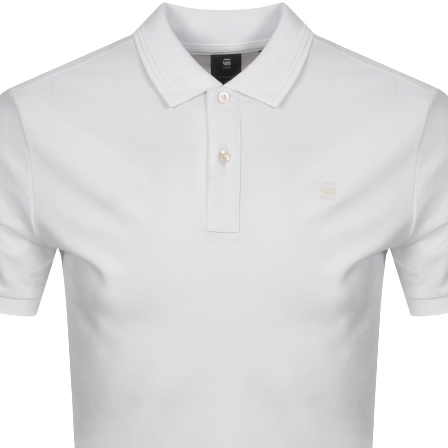 Alternative Image for ProductG Star Raw Dunda Polo T Shirt White2